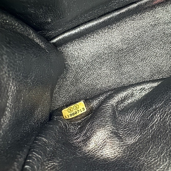 Chanel AUTHENTIC Pewter 2.55 Reissue Mini 224 Double Flap Bag Ruthenium Hardware - Picture 11 of 11